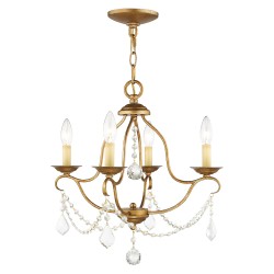 Livex Chesterfield Chandelier 6424-48