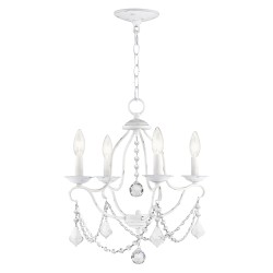 Livex Chesterfield Mini Chandelier 6424-60