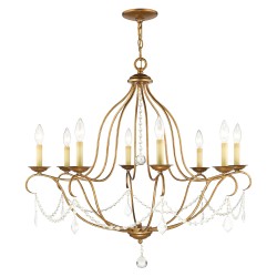 Livex Chesterfield Chandelier 6428-48