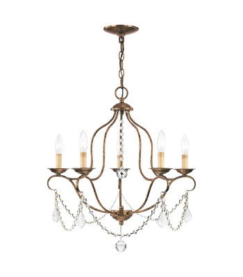Livex Chesterfield Chandelier 6435-71