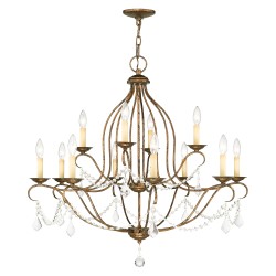 Livex Chesterfield Chandelier 6438-71