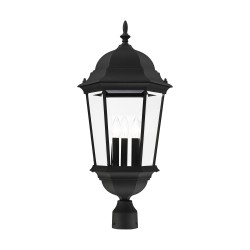 Livex Hamilton Outdoor Post Lantern 7568-14