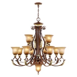 Livex Villa Verona Foyer Chandelier 8559-63