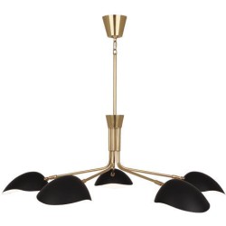 Robert Abbey Rico Espinet Racer Chandelier 1522