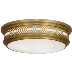 Robert Abbey Williamsburg Tucker Flushmount 307