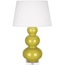Robert Abbey Triple Gourd Table Lamp CI43X