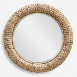 Uttermost Twisted Seagrass Mirror 08179