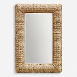 Uttermost Twisted Seagrass Mirror 08180