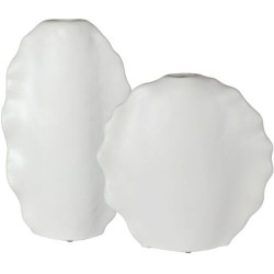 Uttermost Ruffled Vases 17963