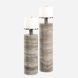 Uttermost Shadowstone Candleholders 18186