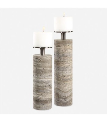 Uttermost Shadowstone Candleholders 18186