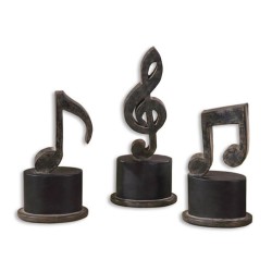 Uttermost Music Notes Decorative Accents 19280