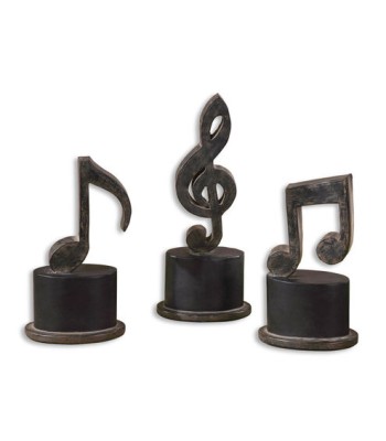 Uttermost Music Notes Decorative Accents 19280