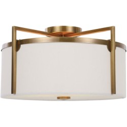 Uttermost Colfax Semi Flush Mount 22283