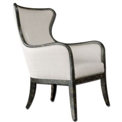 Uttermost Sandy Wing Chair 23073