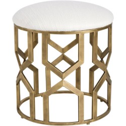 Uttermost Trellis Accent Stool 23579