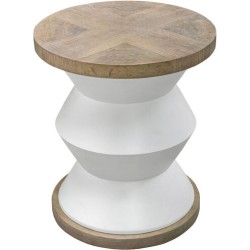 Uttermost Spool Side Table 25488