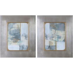 Uttermost Gilded Whimsy Abstract Prints 41613