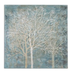 Uttermost Muted Silhouette Canvas Art 41907